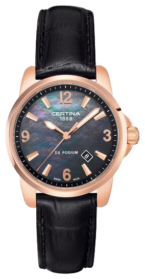 Wrist watch Certina C001.210.36.127.00 for women - 1 photo, picture, image