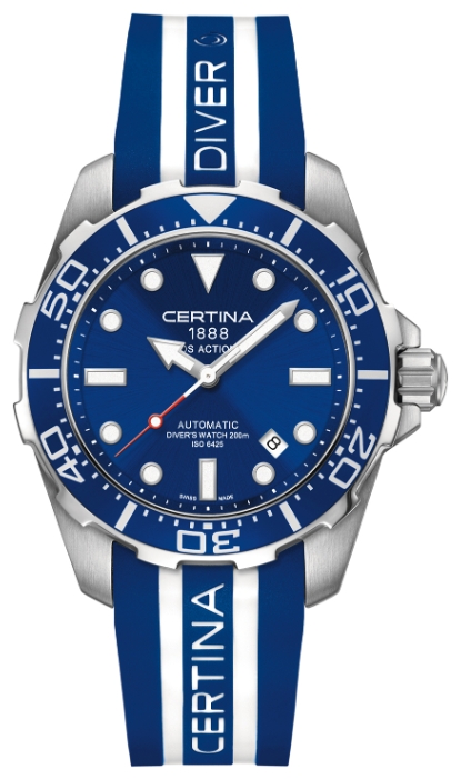 Wrist watch Certina C013.407.17.041.00 for men - 1 image, photo, picture