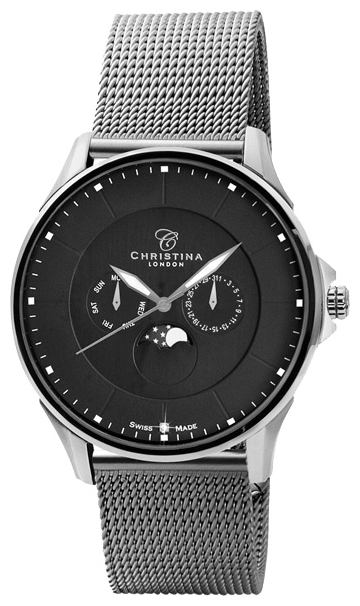 Wrist watch Christina London 517SBLS-MESH for men - 1 picture, image, photo