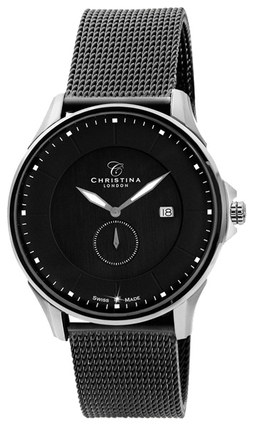 Wrist watch Christina London 518SBL-MESH for men - 1 photo, image, picture