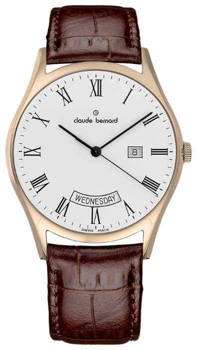 Wrist watch Claude Bernard 84004-37RBR for men - 1 photo, image, picture