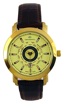 Continental 1360-GP156 wrist watches for men - 1 image, picture, photo