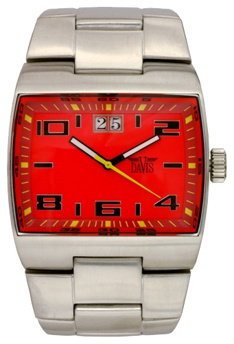 Wrist watch Davis 555 for men - 1 photo, picture, image