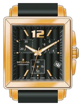 Wrist watch Delbana 967500L BLK for men - 1 photo, image, picture