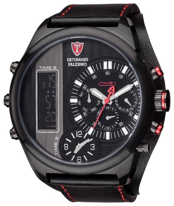 Wrist watch DETOMASO DT2052-A for men - 1 photo, picture, image