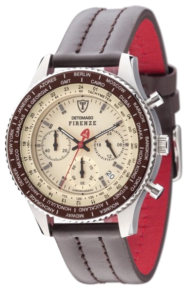 Wrist watch DETOMASO SL1624C-BG for men - 1 picture, image, photo