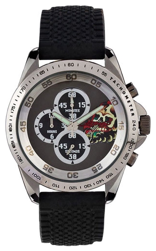 Wrist watch Ed Hardy DR-BK for men - 1 image, photo, picture