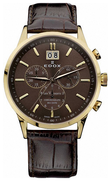 Edox 10010-37RBBRIR wrist watches for men - 1 image, picture, photo