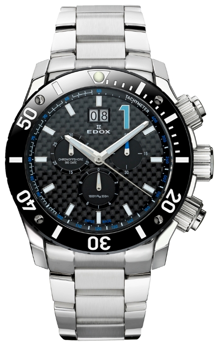 Wrist watch Edox 10021-3NBU for men - 1 photo, image, picture