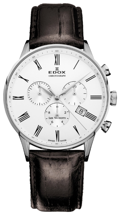 Edox 10408-3AAR wrist watches for men - 1 image, picture, photo