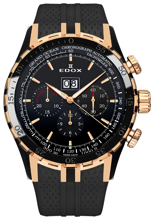 Wrist watch Edox 45004-357RNNIR for men - 1 image, photo, picture