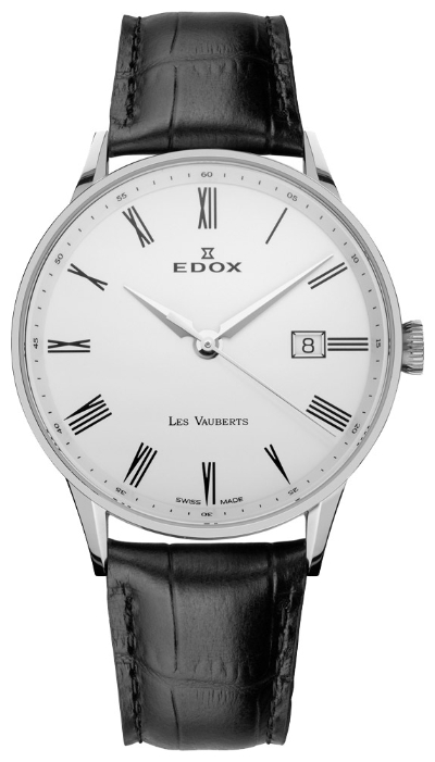Wrist watch Edox 70172-3AAR for men - 1 photo, picture, image