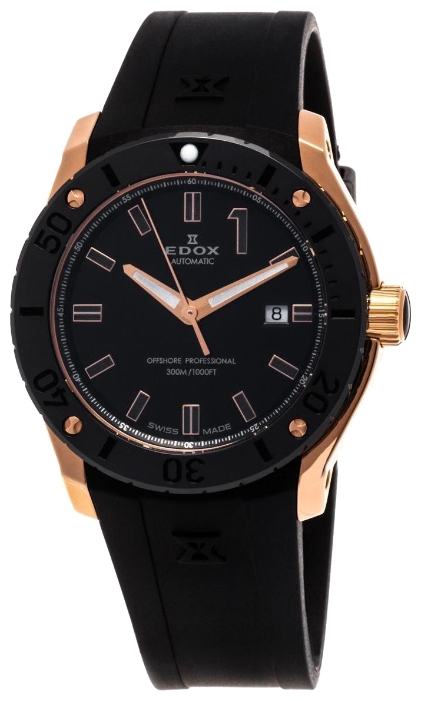 Wrist watch Edox 80088-37RNIR for men - 2 image, photo, picture
