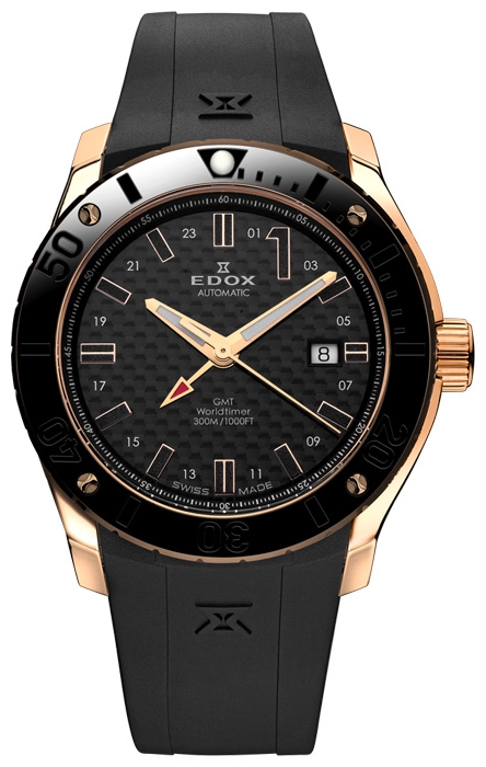 Edox 93005-37RNIR wrist watches for men - 1 image, picture, photo