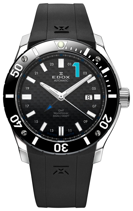 Wrist watch Edox 93005-3NBU for men - 1 photo, picture, image