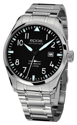 Wrist watch Epos 3401.132.20.35.30 for men - 1 photo, image, picture