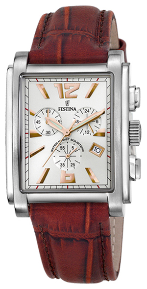 Wrist watch Festina F16081/3 for men - 1 photo, image, picture