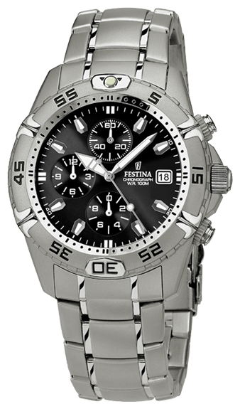 Wrist watch Festina F16169/6 for men - 1 photo, image, picture