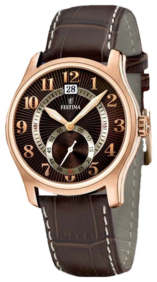 Wrist watch Festina F16353/5 for men - 1 photo, picture, image