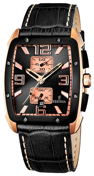 Wrist watch Festina F16356/3 for men - 1 picture, image, photo