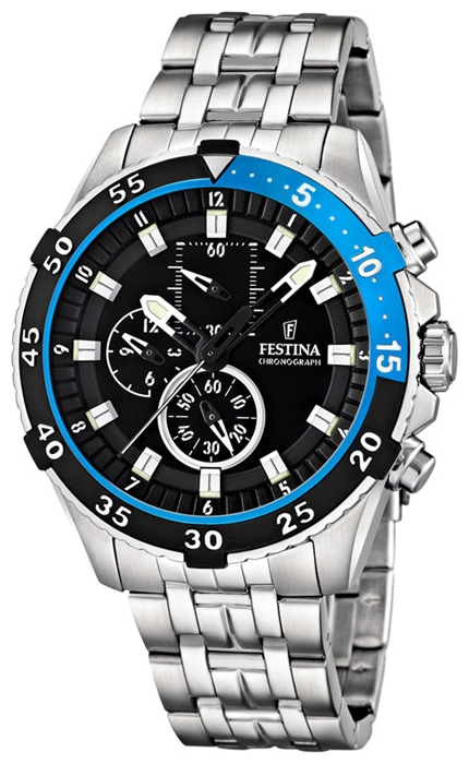 Wrist watch Festina F16603/3 for men - 1 photo, picture, image