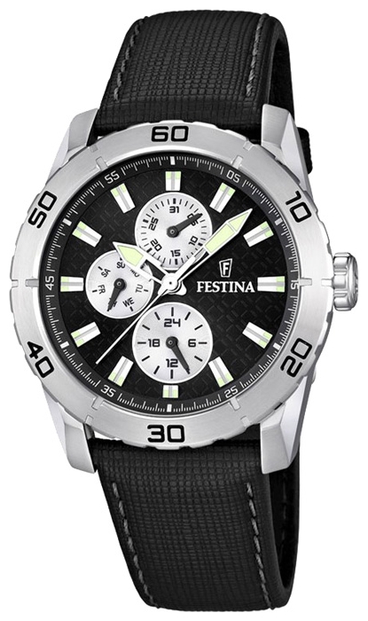 Wrist watch Festina F16607/3 for men - 1 photo, image, picture