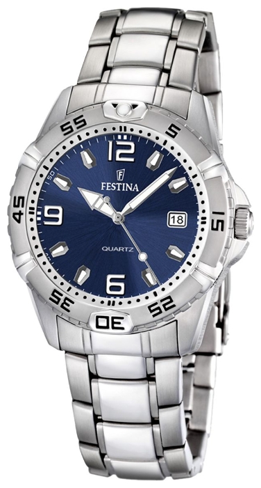 Wrist watch Festina F16636/3 for men - 1 photo, image, picture