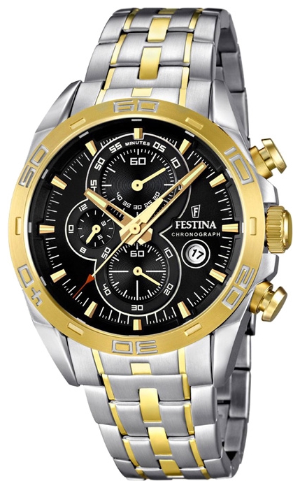 Wrist watch Festina F16655/5 for men - 1 picture, image, photo