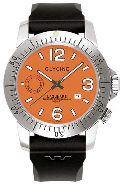 Wrist watch Glycine 3819.16T-D9 for men - 1 photo, picture, image