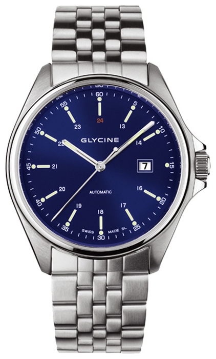Wrist watch Glycine 3890.18-MB for men - 1 picture, photo, image