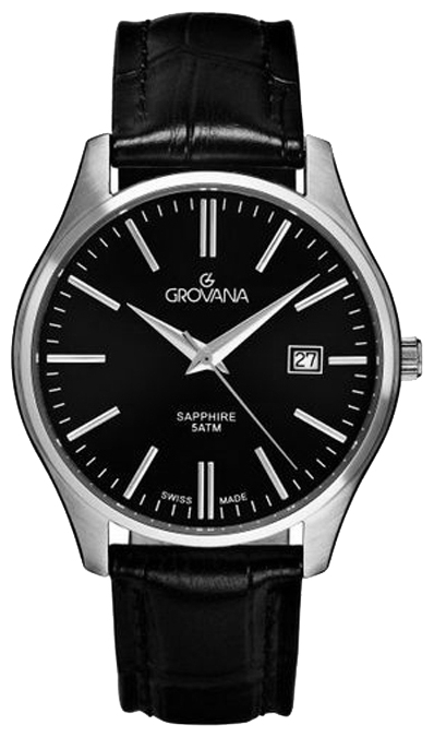 Wrist watch Grovana 1568.1537 for men - 1 photo, picture, image