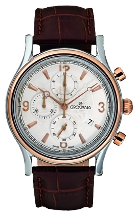 Wrist watch Grovana 1728.9552 for men - 1 photo, image, picture