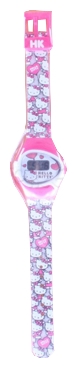 Wrist watch Hello Kitty (Sanrio) HKRJ6-1 fuksiya for kid's - 1 photo, image, picture
