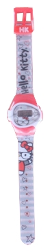 Wrist watch Hello Kitty (Sanrio) HKRJ6-2 krasnyj for kid's - 1 picture, image, photo