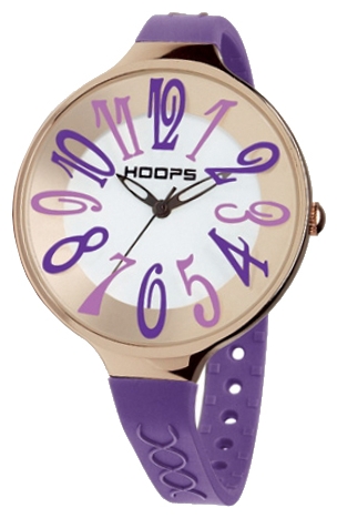 Wrist watch HOOPS Glam Crazy - Violet for women - 1 photo, image, picture