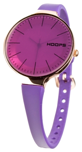 Wrist watch HOOPS Glam Gold - Electric Violet for women - 1 picture, photo, image