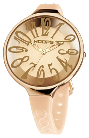 HOOPS Glam L Joy - Light beige wrist watches for women - 1 image, picture, photo