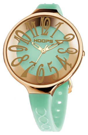 Wrist watch HOOPS Glam L Joy - Verde acqua for women - 1 photo, image, picture