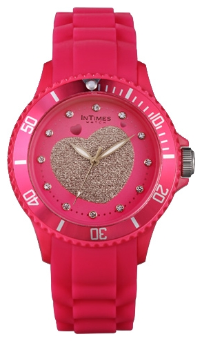 Wrist watch InTimes IT-043 Flora Pink for women - 1 image, photo, picture