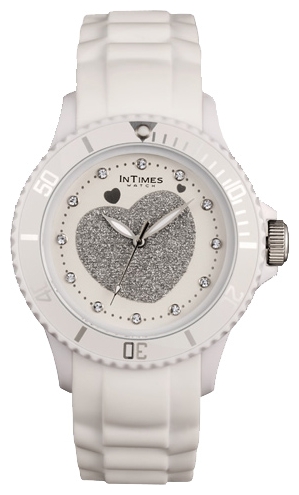 Wrist watch InTimes IT-043 White for women - 1 photo, picture, image