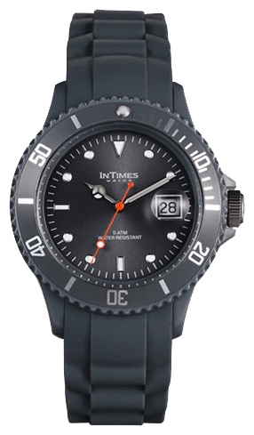 Wrist watch InTimes IT-044 Dark grey for unisex - 1 photo, picture, image