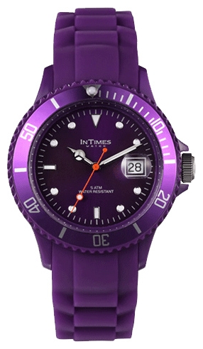Wrist watch InTimes IT-044 Dark purple for unisex - 1 picture, image, photo