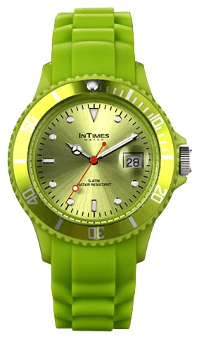 InTimes IT-044 Lime green wrist watches for unisex - 1 image, picture, photo