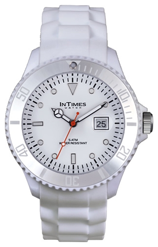 InTimes IT-057 White wrist watches for unisex - 1 image, picture, photo