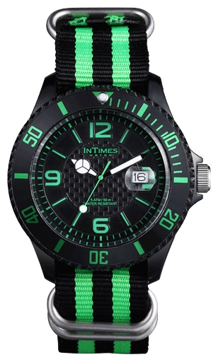 Wrist watch InTimes IT-057N Green for unisex - 1 image, photo, picture