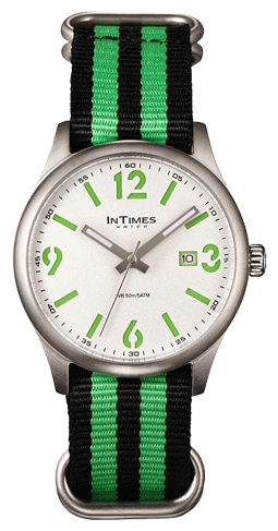 Wrist watch InTimes IT-1066 Green for unisex - 1 image, photo, picture
