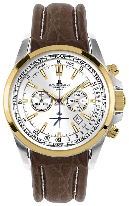 Jacques Lemans 1-1117DN wrist watches for men - 1 image, picture, photo