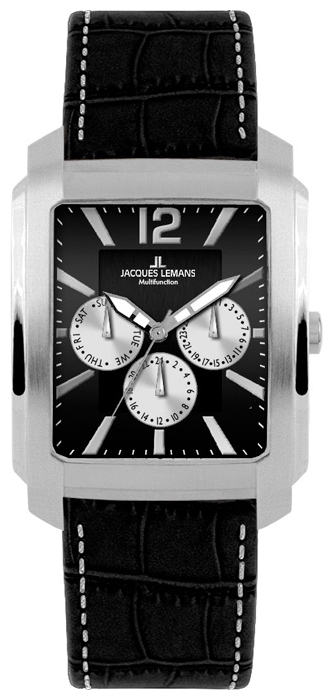 Wrist watch Jacques Lemans 1-1463S for men - 1 photo, image, picture