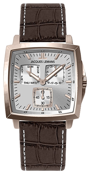Wrist watch Jacques Lemans 1-1474F for men - 1 photo, image, picture