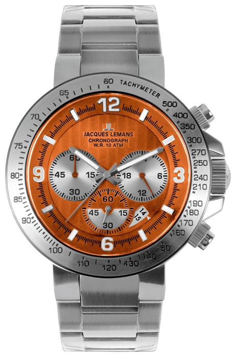 Jacques Lemans 1-1485H wrist watches for men - 1 image, picture, photo